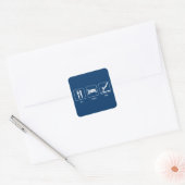 Carré Sticker pour plongée de sommeil (Enveloppe)