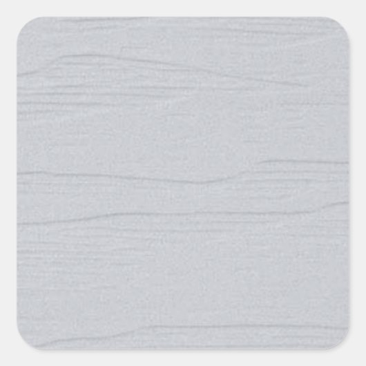 Carré Sticker pour support en vinyle gris (Devant)