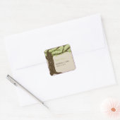 Carré Sticker préféré en chêne (Enveloppe)