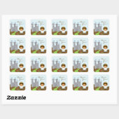 Carré Sticker Prince Merci (Feuille)