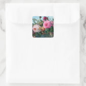 Carré Sticker Printemps en fleurs (Sac)