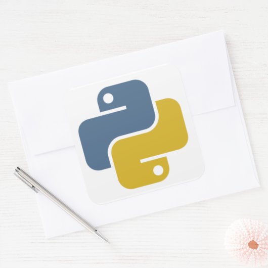 Carré Sticker Python (Enveloppe)