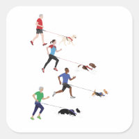 Sticker Quatuor Canicross