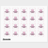 Carré Sticker Queen Pickleball (Feuille)