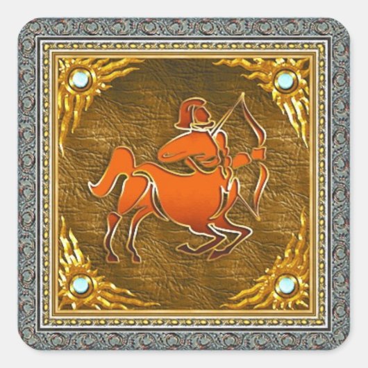 Carré Sticker Sagittarius (Devant)