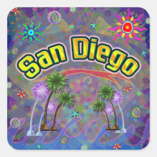 Carré Sticker San Diego Noble Voyage