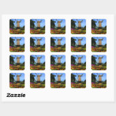 Carré Sticker San Francisco Dutch Windmill #6 (Feuille)