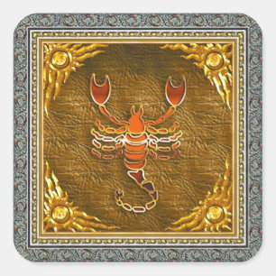 Carré Sticker Scorpio