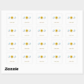 Carré Sticker "Seize The Day" (Feuille)