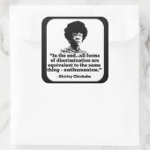 Carré Sticker Shirley Chisholm (Sac)