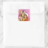 Carré Sticker Shiv Parvati (Sac)