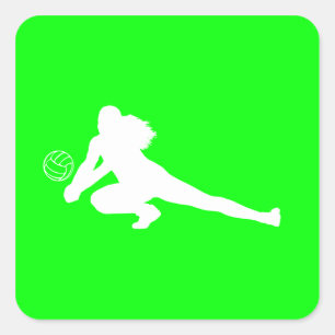 Carré Sticker Silhouette Creux