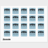Carré Sticker Spooka - Espérons devenir riche! (Feuille)