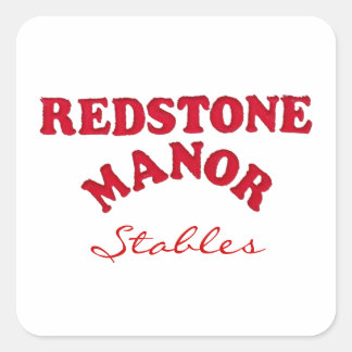 Carré Sticker stable RMS