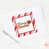 Carré Sticker Stripes Peppermint (Enveloppe)