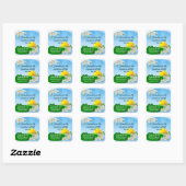 Carré Sticker Sunrise ~ Friendship (Feuille)