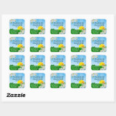 Carré Sticker Sunrise ~ Friendship (Feuille)