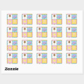 Carré Sticker Sweet Cravings (Feuille)