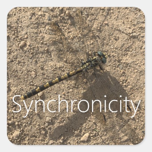 Carré Sticker 'Synchronicity' (Devant)