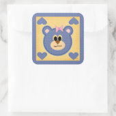 Carré Sticker Teddy Bear Love (Sac)
