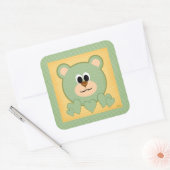 Carré Sticker Teddy Bear Love (Enveloppe)