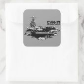 Carré Sticker Theodore Roosevelt (Sac)