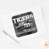 Carré Sticker Tiger II (Enveloppe)