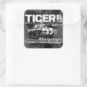 Carré Sticker Tiger II (Sac)