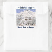 Carré Sticker Timberline Lodge (Sac)