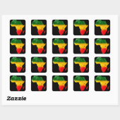 Carré Sticker Tricolor II (Feuille)