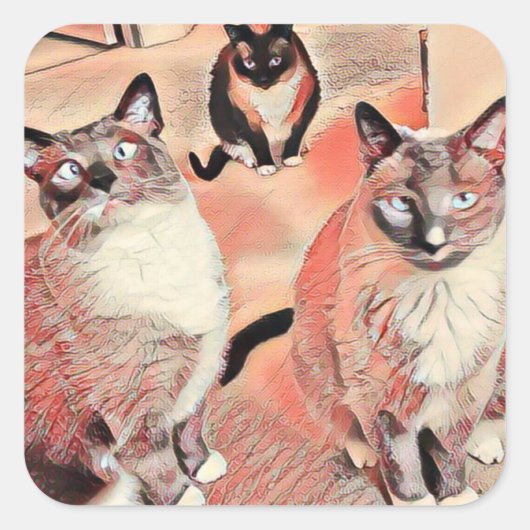 Carré Sticker Trois Frères (Devant)