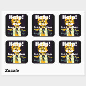 Carré Sticker Trump/Help (Feuille)