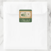 Carré Sticker tughra sultan ottoman (Sac)