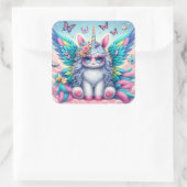 Carré Sticker Unicorn mignon (Sac)