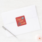 Carré Sticker VGI rouge (Enveloppe)