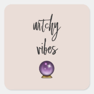 Carré Sticker Vibes de cuisine Crystal Ball Emoji