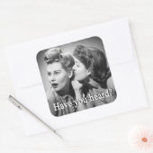 Carré Sticker Whispering (Enveloppe)