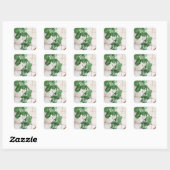 Carré Sticker - Work with the Flow (Feuille)