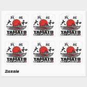 Carré Sticker Yamato Battleship (Feuille)