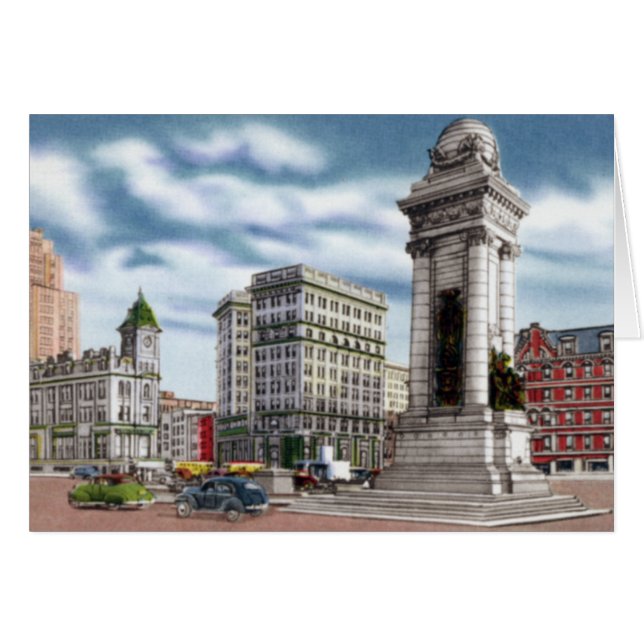 Carré Syracuse New York Clinton (Devant horizontal)