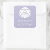 Carré Tablette Chic dans Sticker Lavender (Sac)