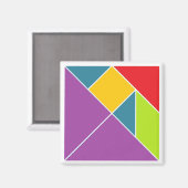 Carré Tangram Magnet (Recto/Verso)