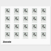 Carré Tension sur chaque sticker de page (Feuille)