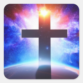 Carré Traversez le monde en Sticker spatial