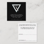 carré triangle des ciseaux de barbier de référence (Devant / Derrière)