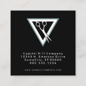 carré triangle des ciseaux de barbier de référence (Devant)