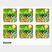 Carré Triangles Galore Collection pour enfants - Sticker (Feuille)