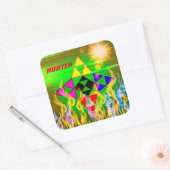 Carré Triangles Galore Collection pour enfants - Sticker (Enveloppe)