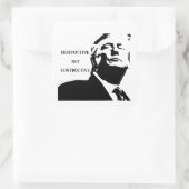 Carré Trump/Destructive Not Constructive Sticker (Sac)