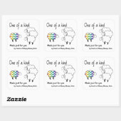 Carré Un Sticker en mouton (Feuille)